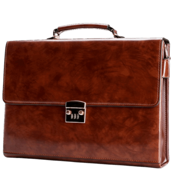 Genuine Leather Briefcase – Classic Business Elegance