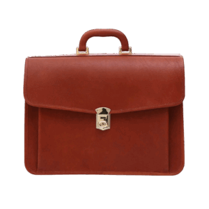 Classic Business Briefcase – 100% Authentic Leather