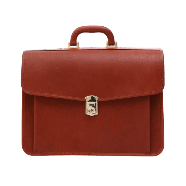 Classic Business Briefcase – 100% Authentic Leather